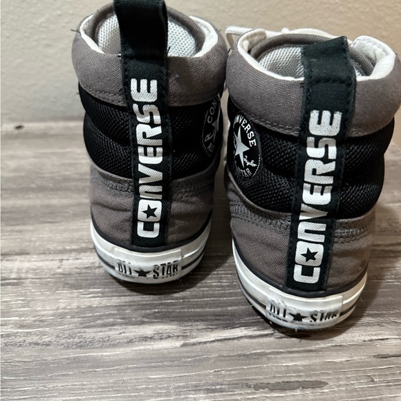 Converse all star size 10 men or 12 woman grey/black/white - used - Picture 3 of 5